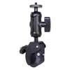 Abrazadera universal para manillar de bicicleta, tamaño pequeño (15,5 cm) (negro)