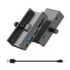 Concentrador de abrazadera ORICO HCL-2A1CTS-Pro de aleación de aluminio con 5 puertos USB 3.0 (negro)