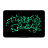 Tablero de dibujo LCD de grafiti recargable para niños, estilo: escritura negra/verde de 21 pulgadas
