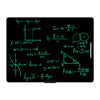 Tablero de dibujo LCD recargable para grafiti para niños, estilo: 40 pulgadas, escritura plateada/verde