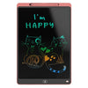 Tableta de escritura LCD para niños, tablero de dibujo con pantalla a color, estilo: 16 pulgadas, vertical, rosa