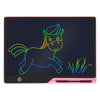 Tableta de dibujo LCD recargable para niños de 16 pulgadas, estilo: rosa/escritura a color