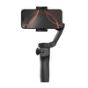 Estabilizador de teléfono inteligente FUNSNAP CM8, plegable, de 3 ejes, antivibración, para videoblogs, versión básica (negro)