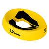 Almohadilla de soporte para casco de motocicleta SOMAN, antideslizante y protectora (amarilla)