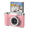 Cámara retro para niños LK007 de 2,4 pulgadas HD CCD (rosa)