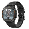 Reloj inteligente HT34 con pantalla IPS de 1,75 pulgadas, Bluetooth, para deportes al aire libre, 3 ATM (negro)