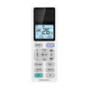 Control remoto universal para aire acondicionado CHUNGHOP EK-3399ES con retroiluminación LCD.