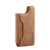 Bolsa para tarjetas RFID MagSafe serie K3 de MAGKING (marrón)