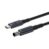 Cable de carga para portátil tipo C a CC de 1,8 m y 140 W (modelo: CC 7,4 x 5,0 mm) para DELL