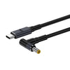 Cable de carga para portátil tipo C a CC de 1,8 m y 140 W (modelo: CC 5,5 x 2,5 mm, 20 V, 7 A)