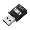 RE-905 Adaptador de red USB 2 en 1 con Bluetooth y WiFi, antena integrada, sin necesidad de controladores (negro)
