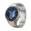 Correa de aleación de titanio con hebilla lateral desmontable y arco de una sola cuenta para Huawei Watch GT 5 Pro de 46 mm (gris titanio)