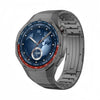 Correa de aleación de titanio con hebilla lateral desmontable y un solo grano para Huawei Watch GT 5 Pro de 46 mm (gris)