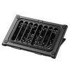 Enfriador de portátil NUOXI C400 con ventilador grande, doble núcleo, ajustable y 6 velocidades (negro)