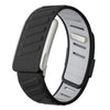Correa deportiva de silicona para reloj deportivo WHOOP 5.0 con electrocardiograma (negro y gris claro)