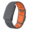 Correa de silicona para reloj deportivo con electrocardiograma WHOOP 5.0 (gris oscuro + naranja + negro)