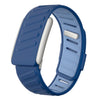 Correa deportiva de silicona estándar para reloj WHOOP 5.0 (azul oscuro y azul claro)
