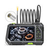 Endoscopio industrial para tuberías TESLONG NTS500 con pantalla HD de 5 pulgadas, lente de 3,9 mm/3 m