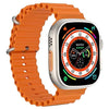 Reloj inteligente C39 Ultra para deportes al aire libre, con pantalla TFT de 2,09 pulgadas y Bluetooth (naranja dorado)