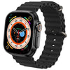 Reloj inteligente Bluetooth C900 Ultra3 con pantalla TFT de 2,09 pulgadas y soporte para responder llamadas mediante gestos (negro).