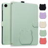 Funda tipo cartera de piel con textura de lichi y ranuras para tarjetas para Xiaomi Redmi Pad 2 9.7 (2026) – Verde