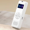 Reproductor de música MP3/MP4 Bluetooth T09 con pantalla digital multifuncional, sin tarjeta de memoria (blanco)