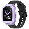 Correa de silicona para reloj inteligente para niños de 15 mm (negra)
