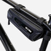 Bolsa triangular delantera para bicicleta de montaña WILD MAN M40, de fibra de carbono TPU, rígida, para ciclismo (negro)
