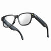 Gafas inteligentes L801 con cámara HD de 8 MP, grabación de video, transmisión WiFi, asistente de voz inteligente, auriculares portátiles inteligentes (lentes degradadas de cuerpo negro)