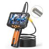 TESLONG NTS300 Endoscopio industrial de pantalla grande de 5 pulgadas, herramientas de reparación de automóviles, modelo: lente única de 5,5 mm / 3 m