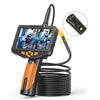 TESLONG NTS300 Endoscopio industrial de pantalla grande de 5 pulgadas, herramientas de reparación de automóviles, modelo: lente triple de 8 mm / 5 m