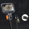 TESLONG TD450S Endoscopio industrial flexible de 210 grados con pantalla de 4,5 pulgadas y 1,55 m de longitud. Modelo: lente doble de 8,5 mm.