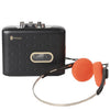 Grabadora portátil Tonivent TON771, convertidor de casete USB a reproductor MP3 (negro)