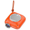 Proyector inteligente Cheerlux C1 con Android, 1280 x 720P, 100 ANSI, Bluetooth 5.1, enchufe británico (naranja)