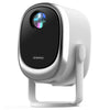 Proyector inteligente Cheerlux H1 Whale OS, 1280x720P, 180ANSI, enchufe UE, con estabilizador (blanco)