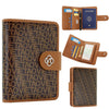 VIETAO VT-ZP-240 Tarjetero multifuncional de cuero para pasaporte (café)