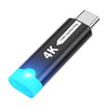 Monitor virtual con indicador luminoso para tarjeta gráfica DOONJIEY con interfaz USB-C/Tipo C (negro)
