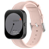 Correa de reloj de cuero genuino con cierre redondo de 20 mm (rosa)
