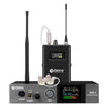 Sistema In Ear Inalámbrico Estéreo DEBRA SW-1 UHF con Transmisor Metálico y 1 Receptor