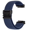 Correa trenzada con hebilla de paracaídas para Amazfit T-Rex 2 (azul oscuro)