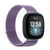 Para Fitbit Versa 3 / Fitbit Magnetic Milano Watch Band, Tamaño: Código pequeño (claro morado)