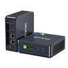Mini PC GMKtec NucBox K7 PLUS, 32 GB de RAM + 1 TB de SSD, Intel Core i7 13620H de 13.ª generación, Windows 11 Pro, wifi, Bluetooth, HDTV, DisplayPort (enchufe UE, negro)