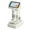 Microscopio electrónico para niños JJR/C P01 con pantalla a color HD de 4 pulgadas y aumento de 1600x (gris)