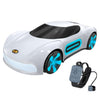 JJR/C Q206: Un coche teledirigido con tecnología de vanguardia y nuevo concepto energético. Estilo: Doble control (blanco).