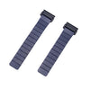 Correa magnética de fibra de carbono para reloj Garmin de 26 mm (azul)