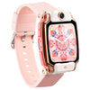 Correa de silicona de color sólido para Imoo Watch Phone Z11/Z10/Z6 (rosa claro)