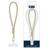 Correa de muñeca ajustable para teléfono móvil XDcase con junta (beige claro)