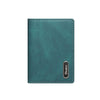 Estuche para tarjetas MagSafe plisado Denior V21 Skin (azul)