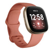 Para Fitbit Versa 4 / Versa 3 / Sense 2 / Sense Silicone Watch Band, tamaño: L (rosa)