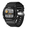 Reloj inteligente LC31 para deportes al aire libre, con pantalla táctil TFT de 1,75 pulgadas, Bluetooth, llamadas y linterna (negro)